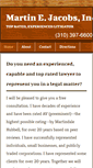 Mobile Screenshot of martinjacobslaw.com